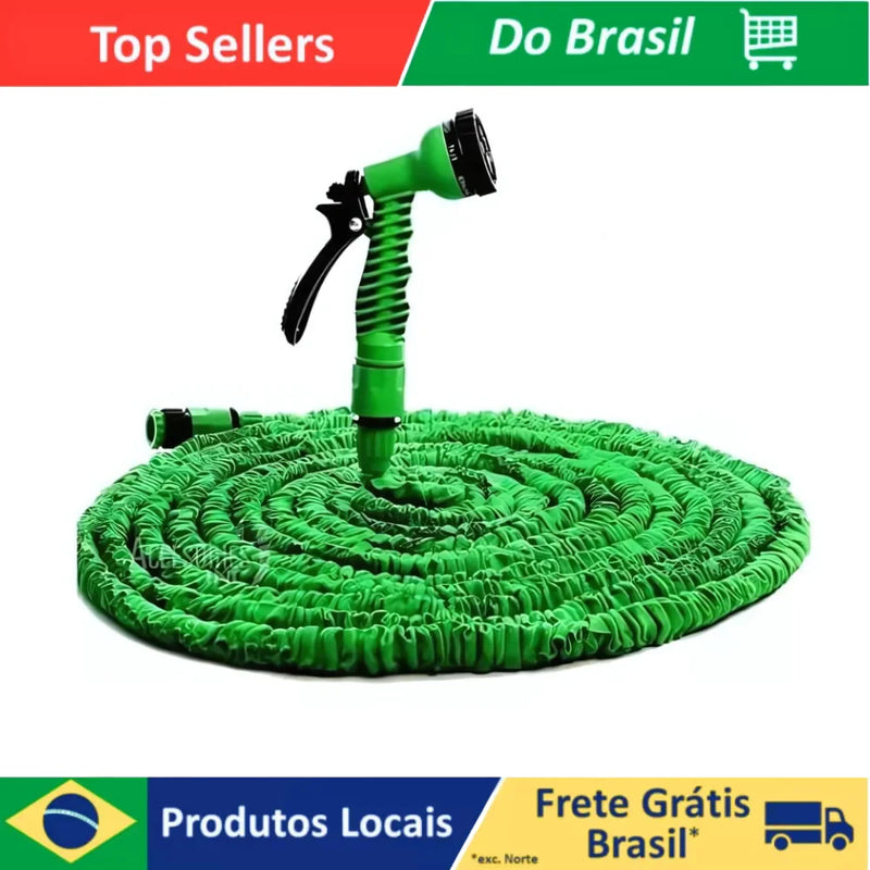 30 Meters Flexible and Retratil Garden Elastic Expansible Magic Hose