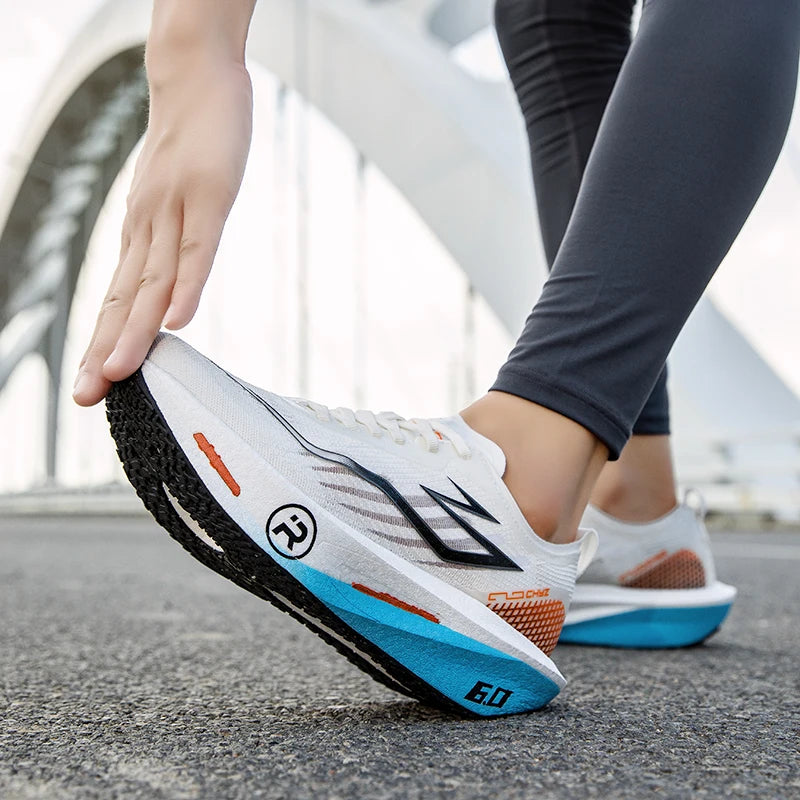 Tênis de corrida profissional maratona esportes respirar feminino conforto ao ar livre tênis de corrida de alta qualidade
